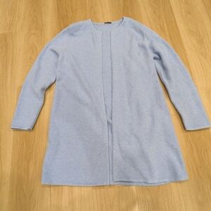 Talbots Light Blue Long Cardigan